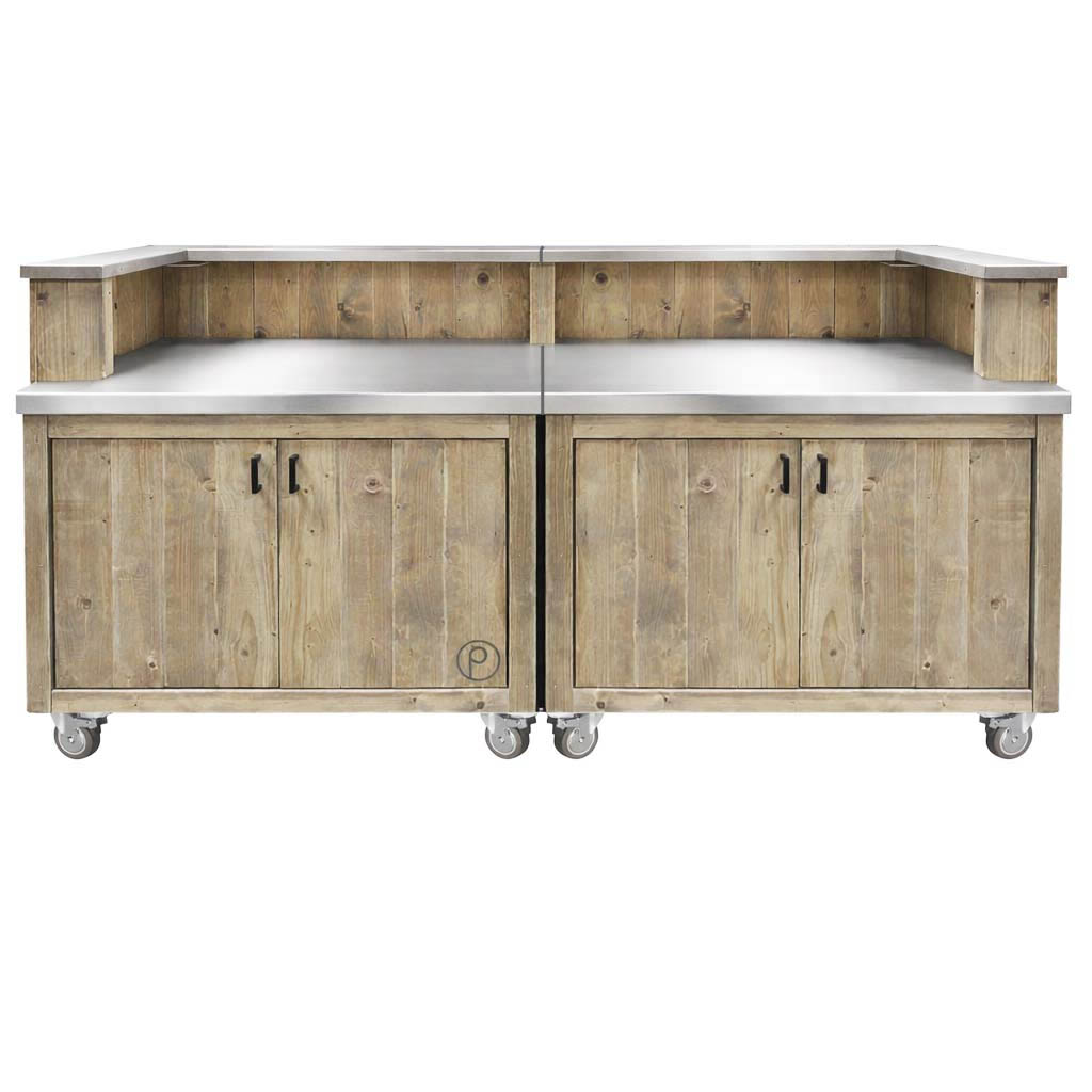 Bauholz Style: Grilltisch - Outdoorküche - Bar - Tresen - "PERTHONE-B25"