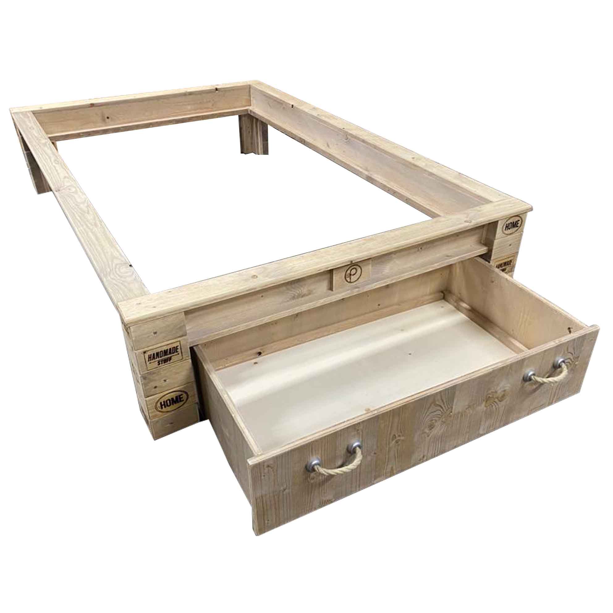 Palettenmöbel Bett "BORA-BORA"