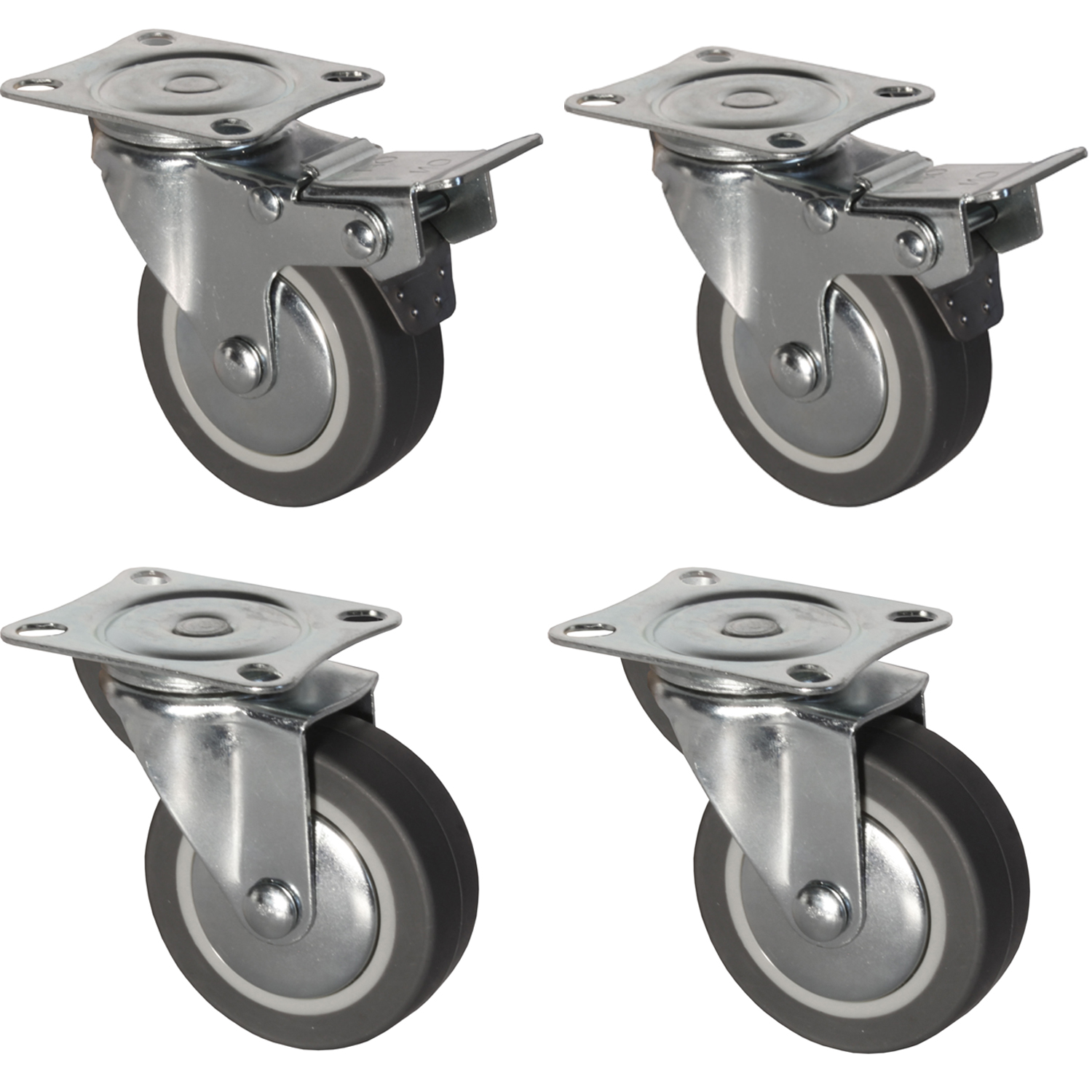 11111-Rolle8 Palettenmöbel Lenkrollen Set
