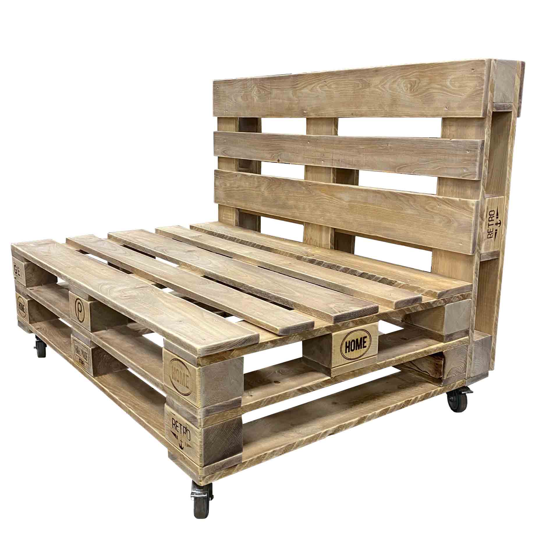 260284-NEU-Old-Cozy-6 Paletten Sofa - Palettenmöbel Lounge "Old PERTHONE" 60 - 120 cm
