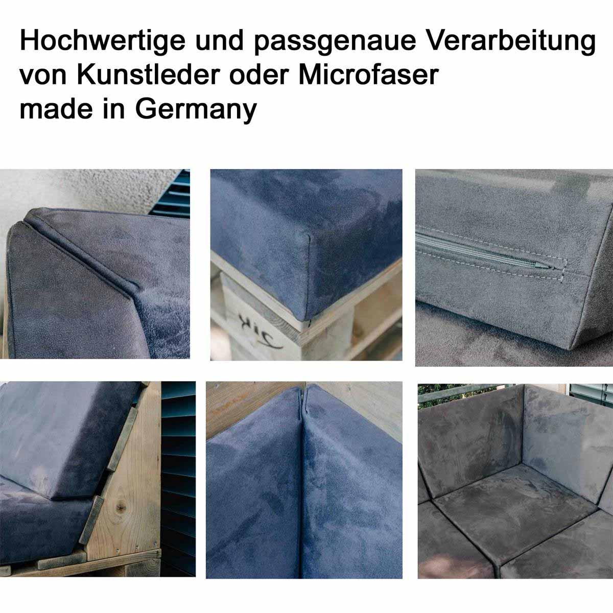 Polster-Tec Bank-aus-Paletten-Palettenmmöbel-Lounge-Sofa