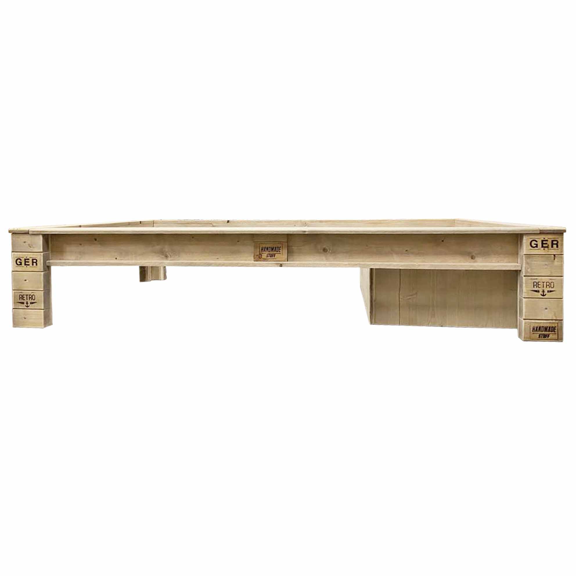 Palettenmöbel Bett "BORA-BORA"