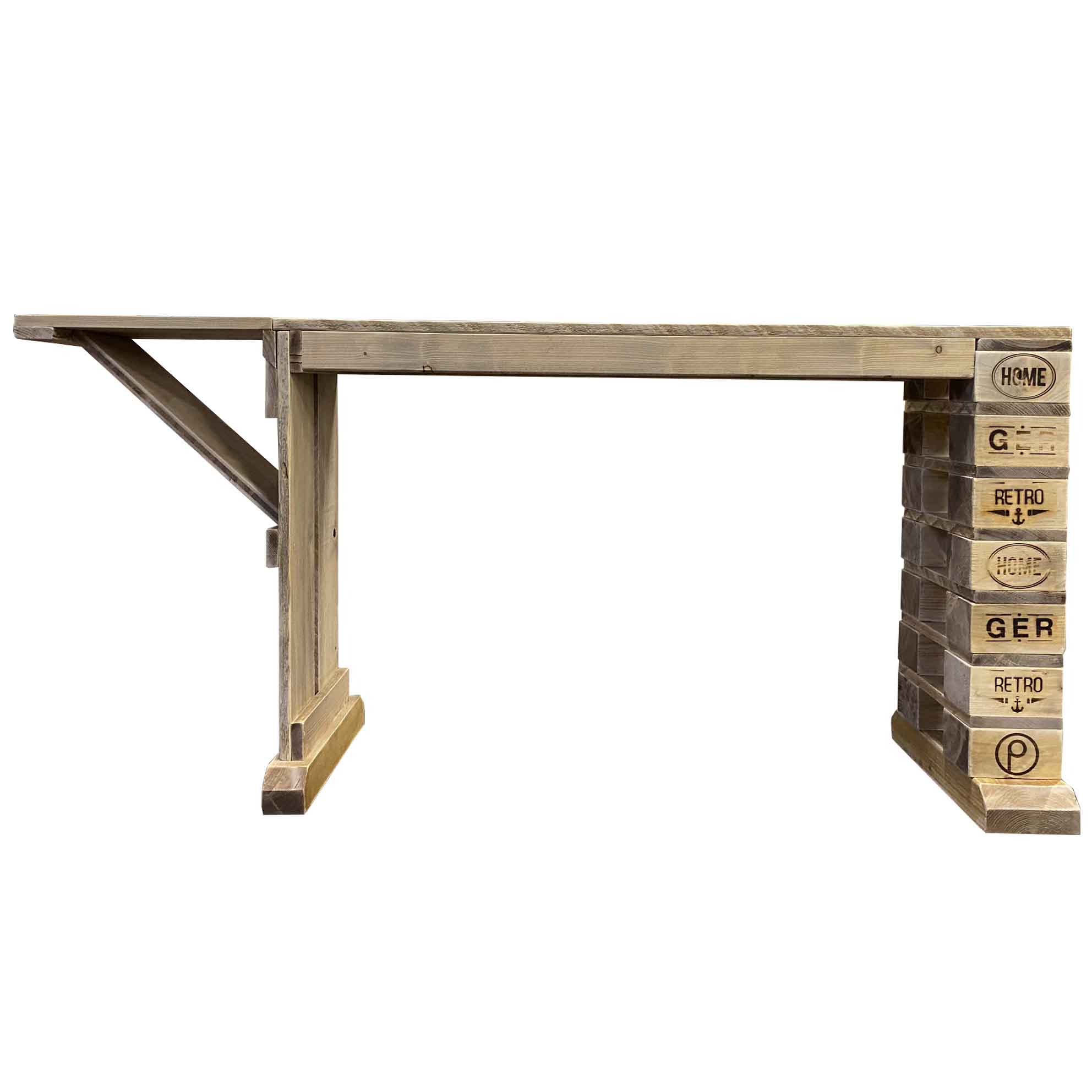 Wohnzimmertisch-Couchtisch-aus Paletten-Palettenmöbel