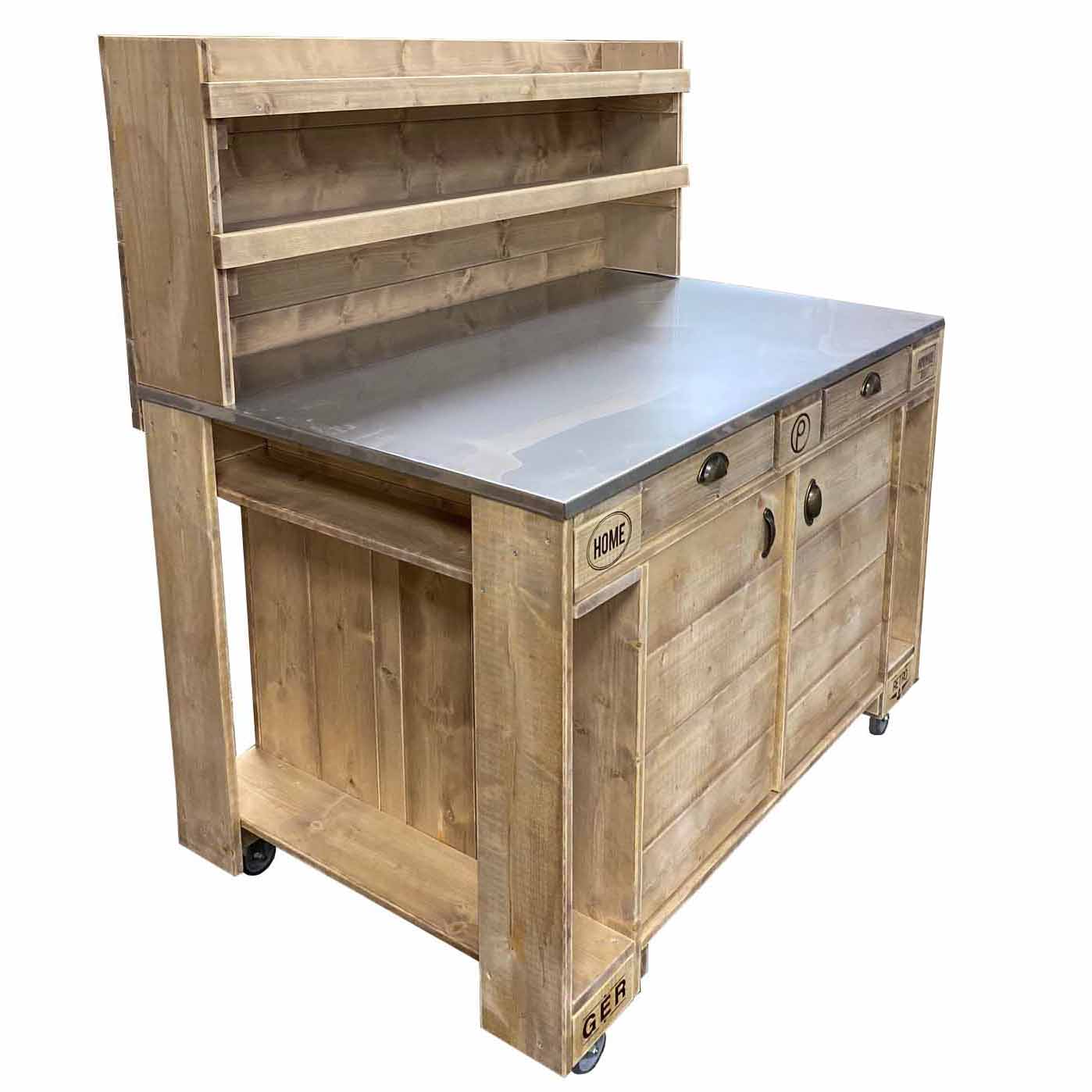 Palettenmöbel Grilltisch - Grillstation "PERTHONE Exclusiv" Palettenmöbel Grilltisch - Grillstation "PERTHONE Exclusiv"