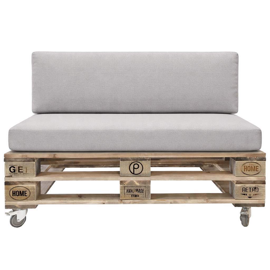 Palettenmöbel:  Lounge-Sofa  "PERTHONE-CLASSIC" 60 - 120 cm