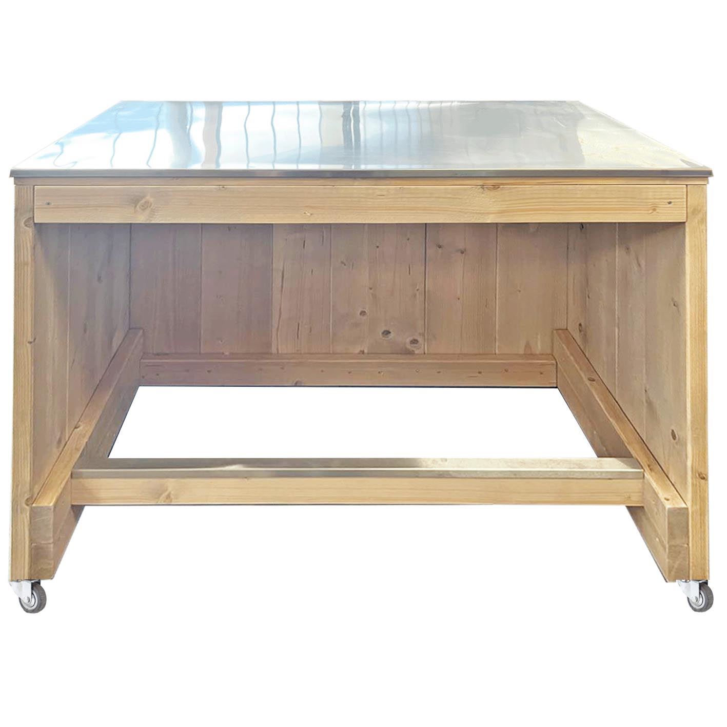 Bauholzmöbel Stil: Stehtisch - Tresen - Theke - Bar im Bauholz Style "BRINDISI-2