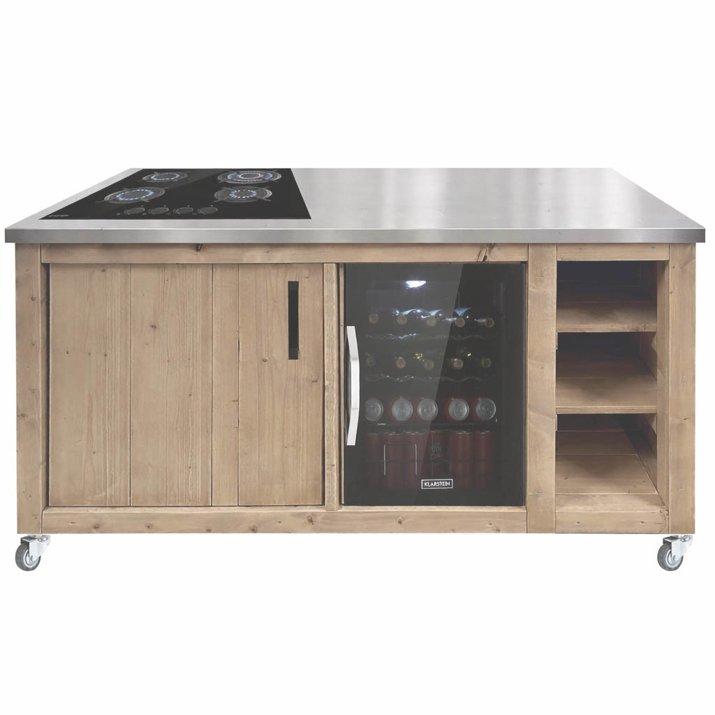 Bauholz Style: Grilltisch - Outdoorküche - Bar - Tresen - "PERTHONE-B21"