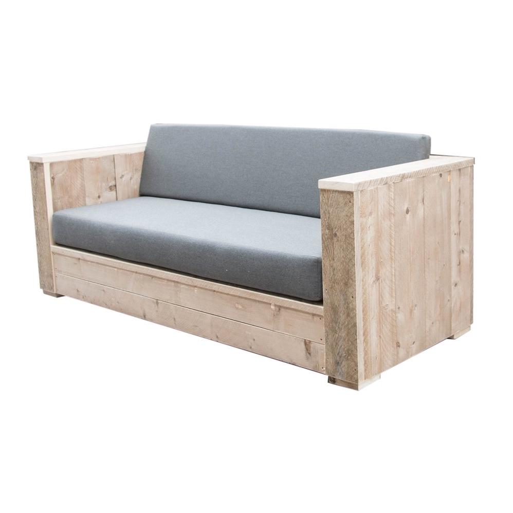 Bauholz - Lounge-Bank, Garten Bank "CORALEJO-SH 25" 150 - 250 cm