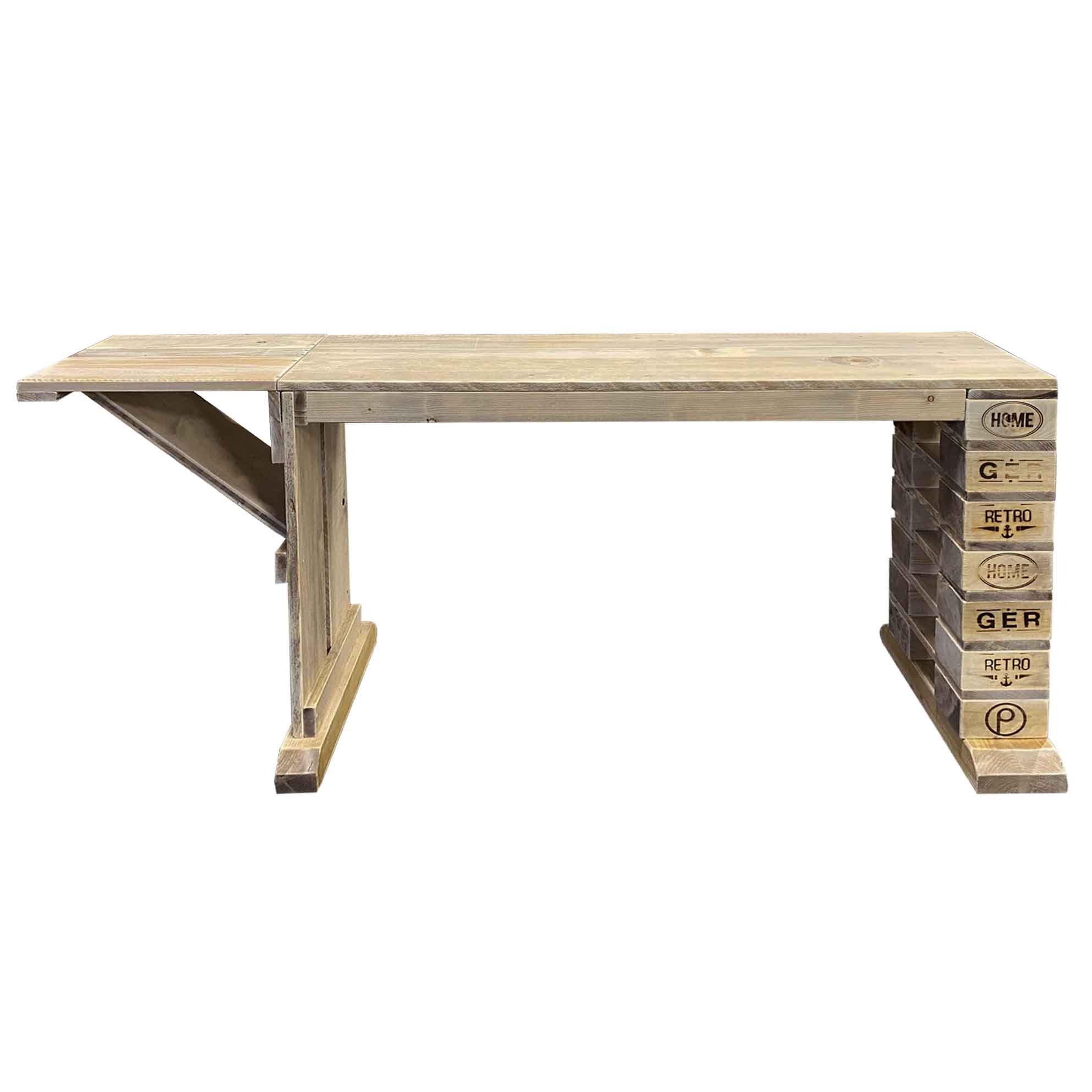 Wohnzimmertisch-Couchtisch-aus Paletten-Palettenmöbel