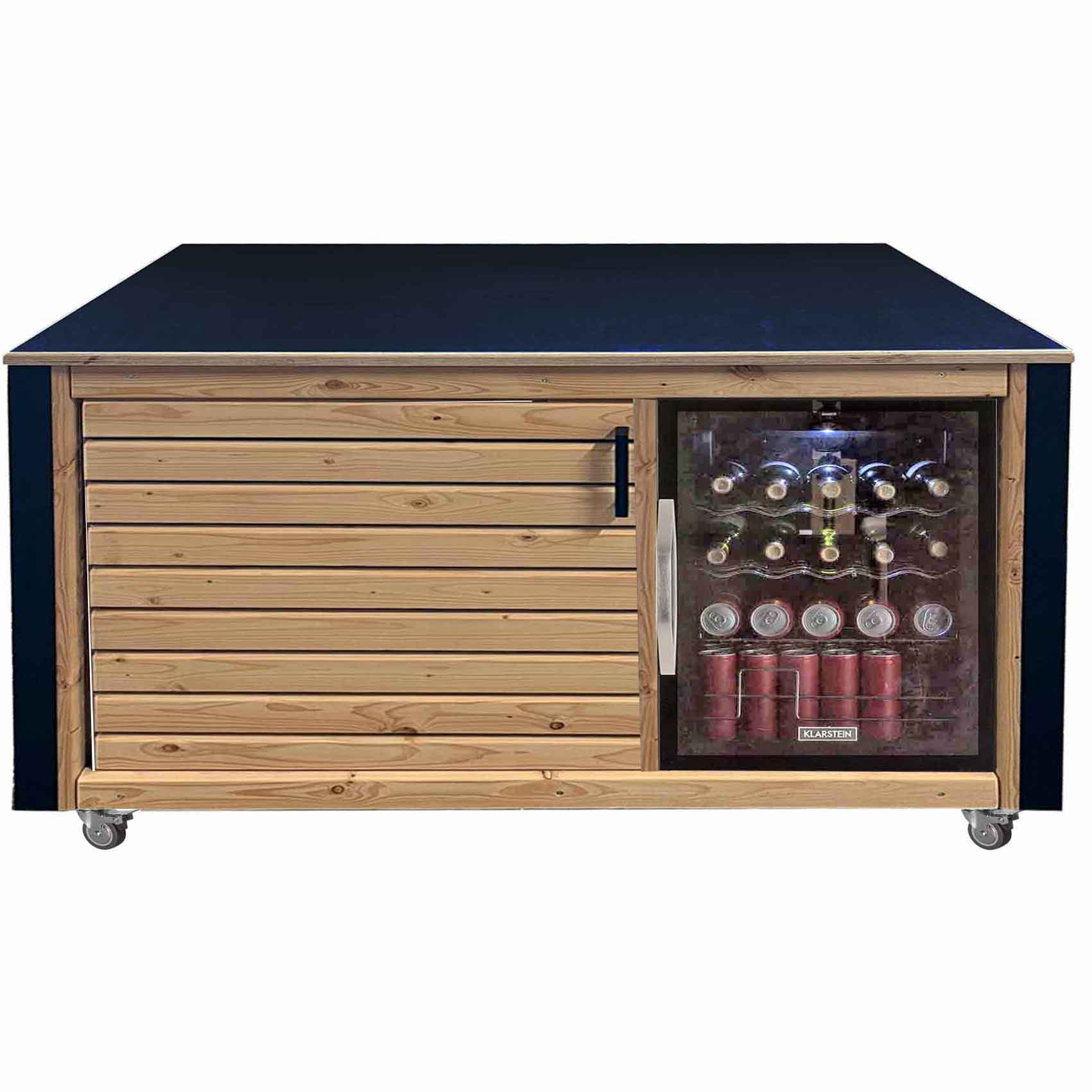 Lärchenholz massiv: Grilltisch - Outdoorküche - BBQ Möbel- "PERTHONE LEO 5" Lärchenholz massiv: Grilltisch - Outdoorküche - BBQ Möbel- "PERTHONE LEO 5"