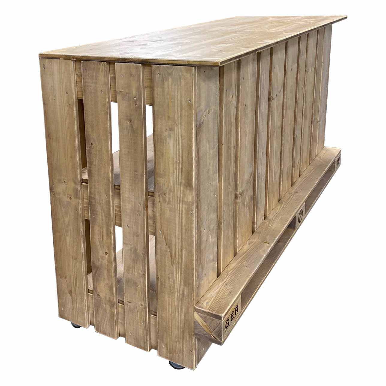 Bar-Tresen-Theke-aus Paletten-Palettenmöbel