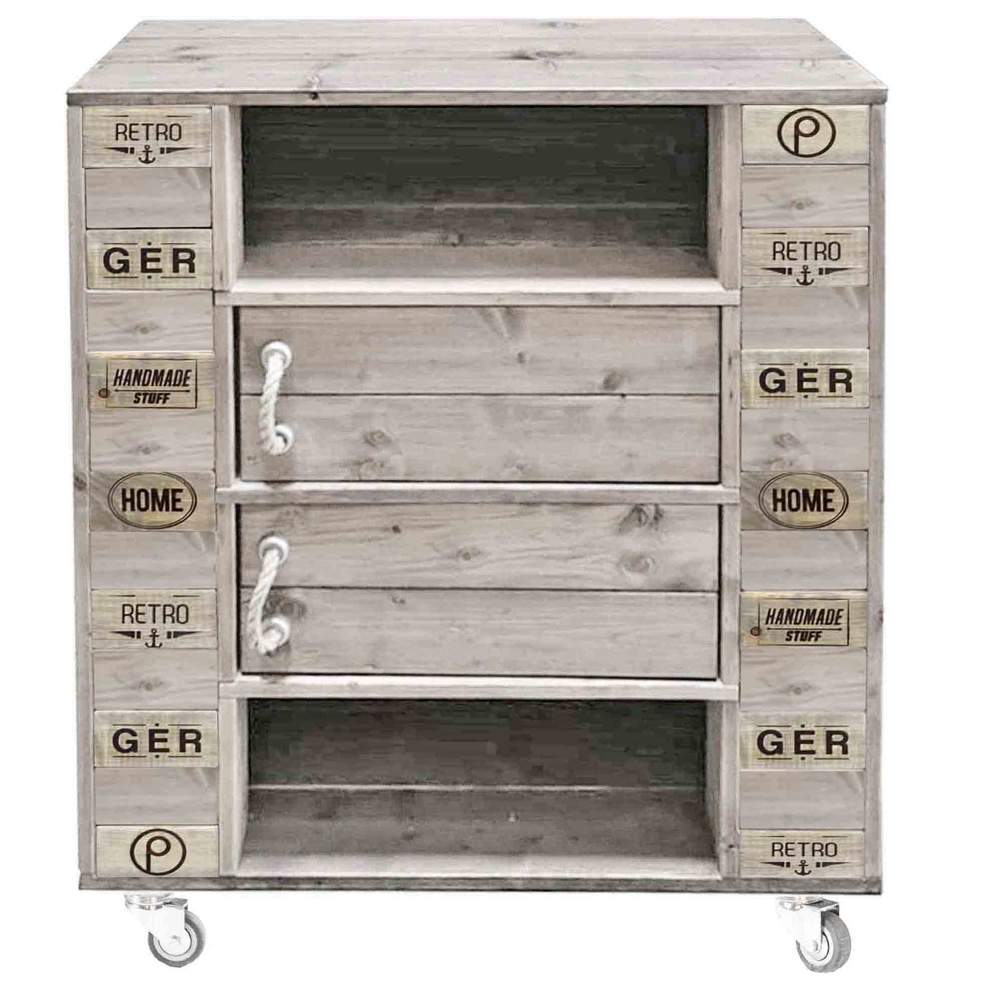 Palettenmöbel Kommode - Highboard - TV-Board "WAINAHI" Palettenmöbel Kommode - Highboard - TV-Board "WAINAHI"