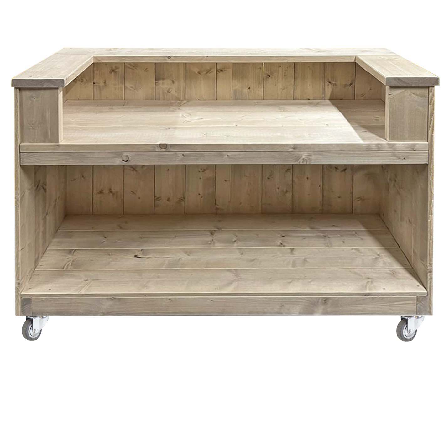 Bauholz Style: Grilltisch - Bar - Tresen - Theke  "PERTHONE WOOD-6