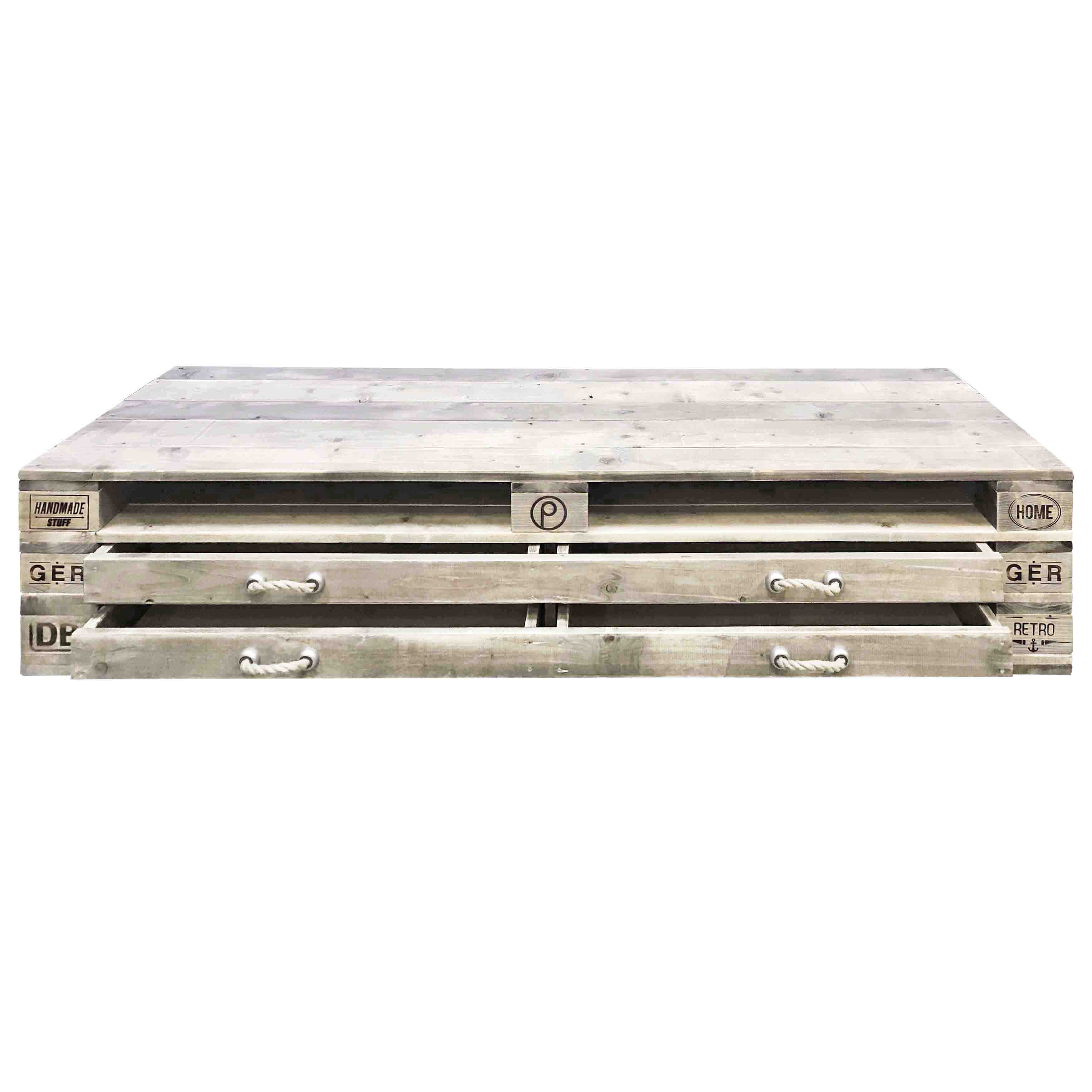 Palettenmöbel XL-Lowboard, Sideboard, Kommode "VAISALA" Palettenmöbel XL-Lowboard, Sideboard, Kommode "VAISALA"