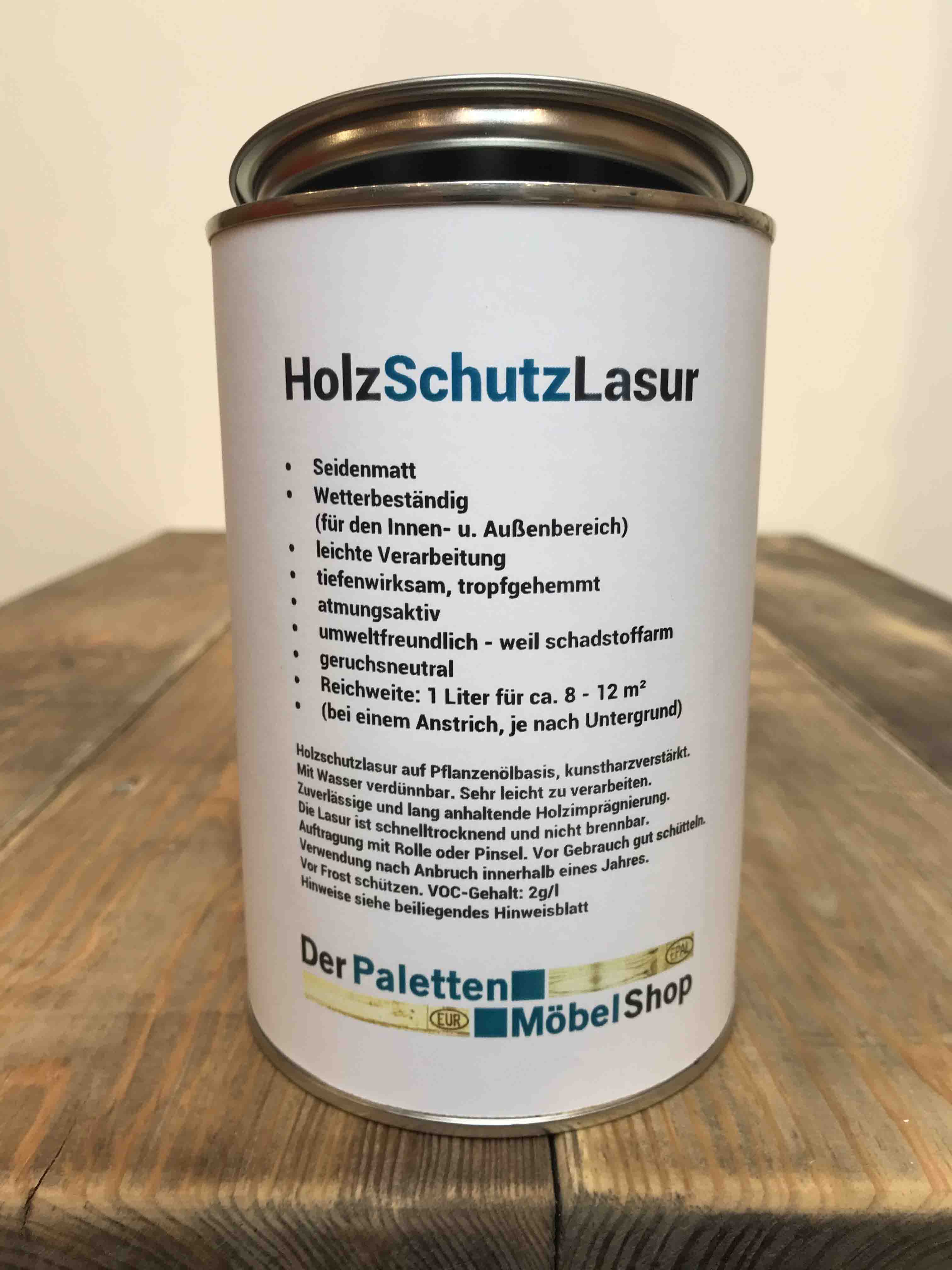 Palettenmöbel HolzSchutzLasur