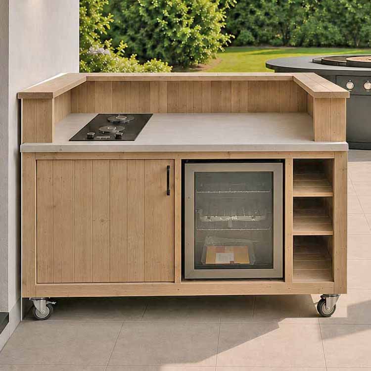 Bauholz Style: Grilltisch - Outdoorküche - Bar - Tresen - "PERTHONE-B10