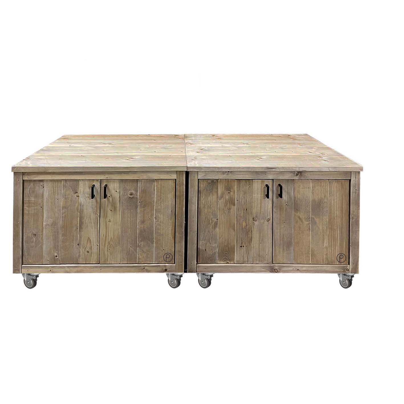 Bauholz Style: Grilltisch - Outdoorküche "PERTHONE KITCHEN - WOOD" Bauholz Style: Grilltisch - Outdoorküche "PERTHONE KITCHEN - WOOD"