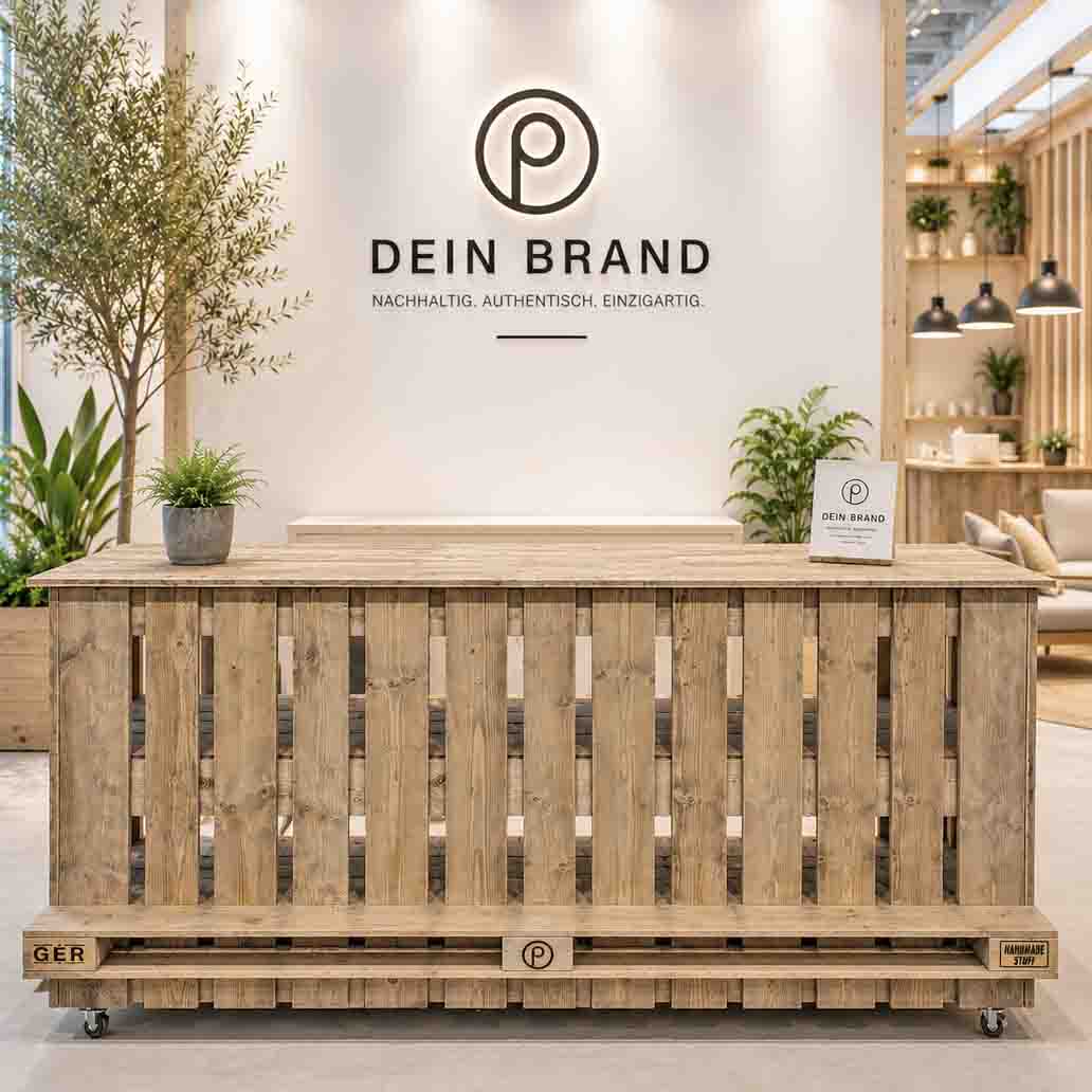 Palettenmöbel:  Bar - Tresen - Theke "PERTHONE- ALOHA-Top"