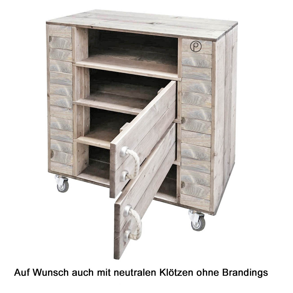 Palettenmöbel  Kommode - Highboard - TV-Board "WAINAHI"