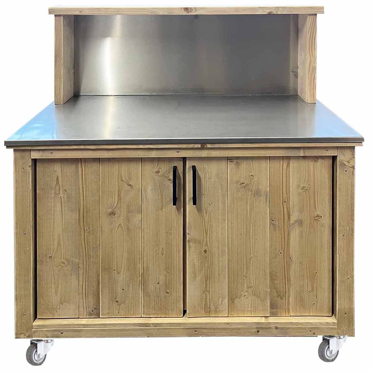 Bauholz Style: Grilltisch - Outdoorküche - Bar - Tresen - "PERTHONE WOOD-Gastro