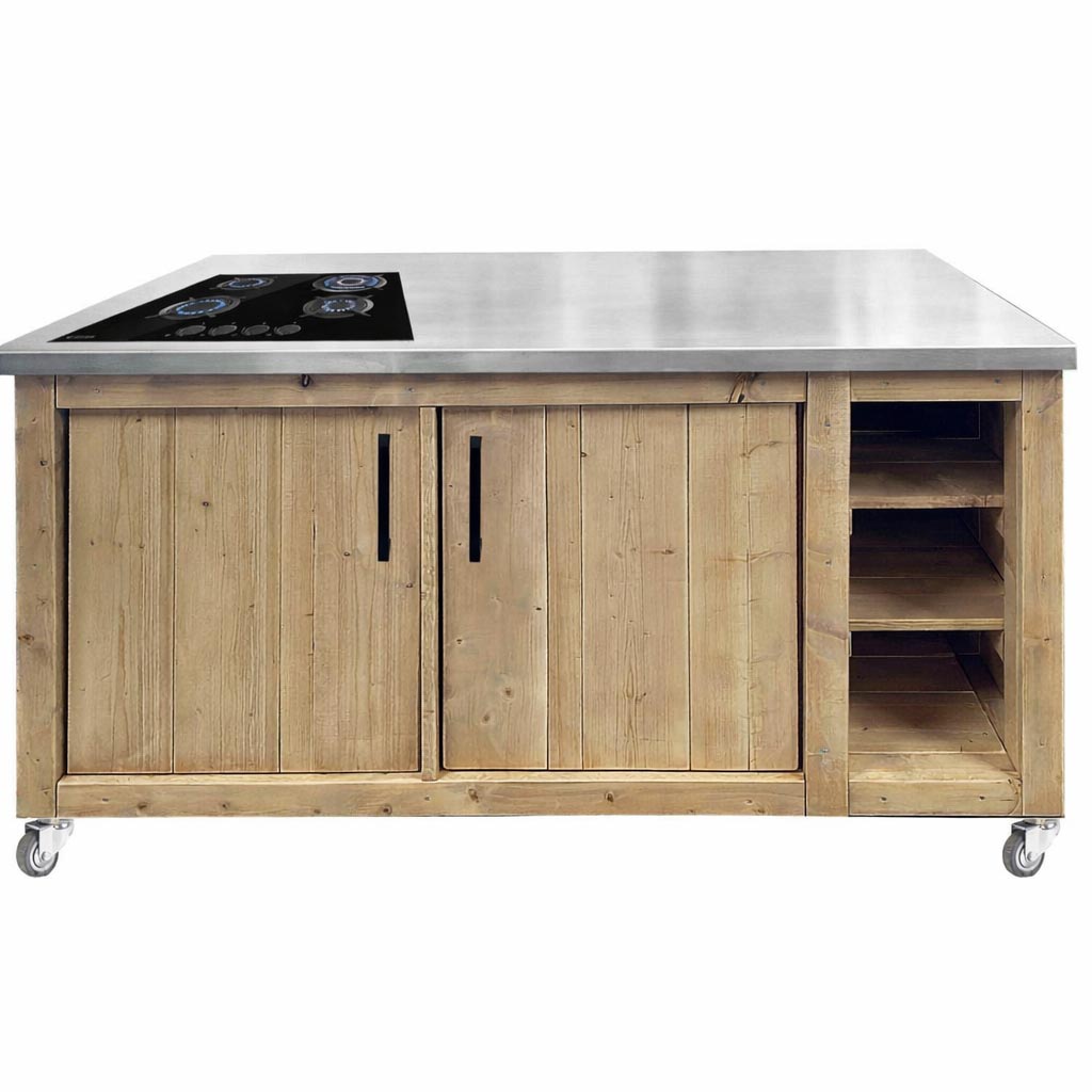 Bauholz Style: Grilltisch - Outdoorküche - Bar - Tresen - "PERTHONE-B13"