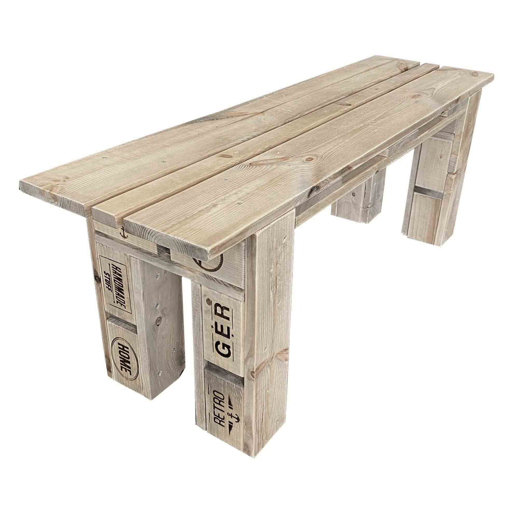 Palettenmöbel Sitzbank - Hausbank "BENCH" Palettenmöbel Sitzbank - Hausbank "BENCH"
