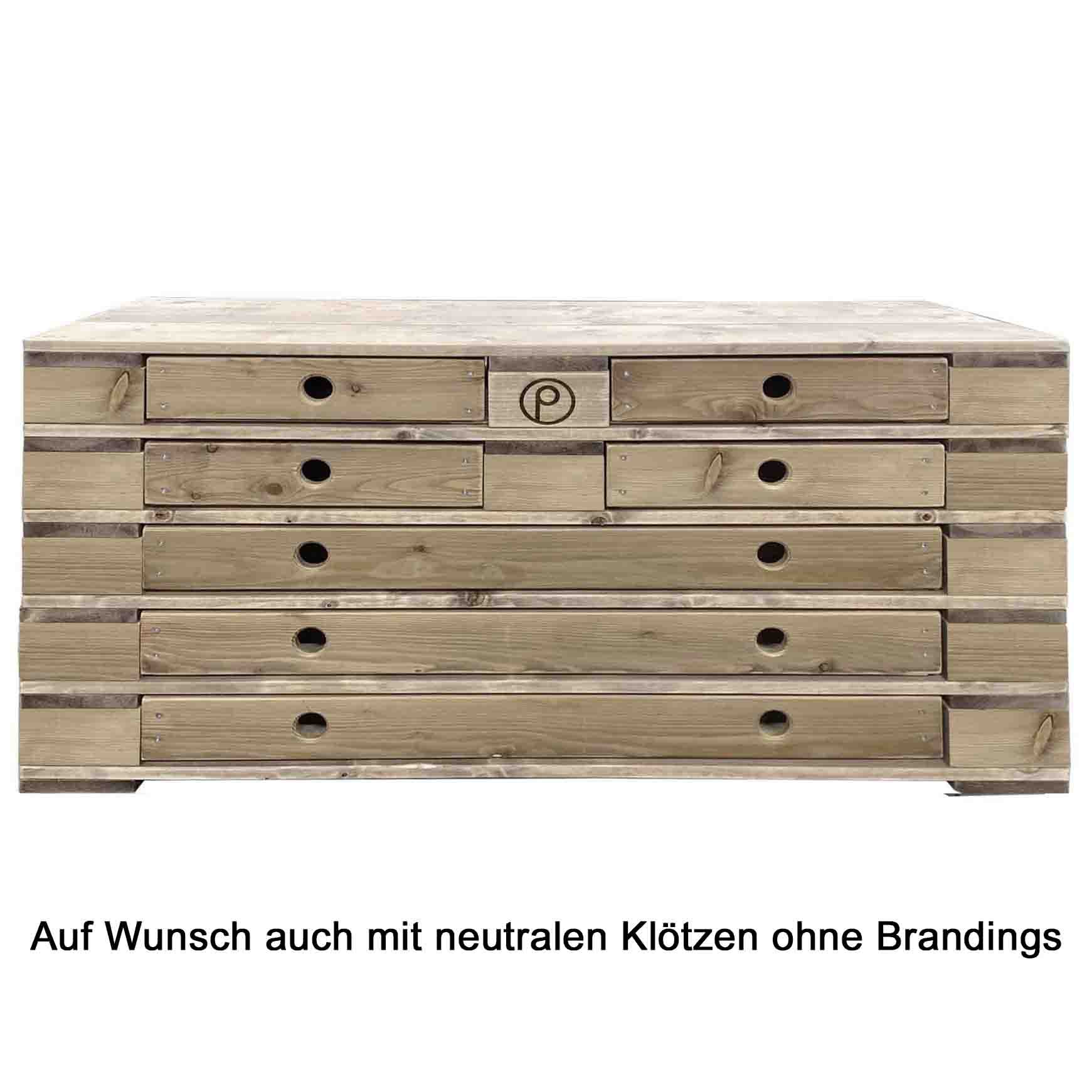 Palettenmöbel Kommode - Highboard - TV-Board  "KEKUPUA"