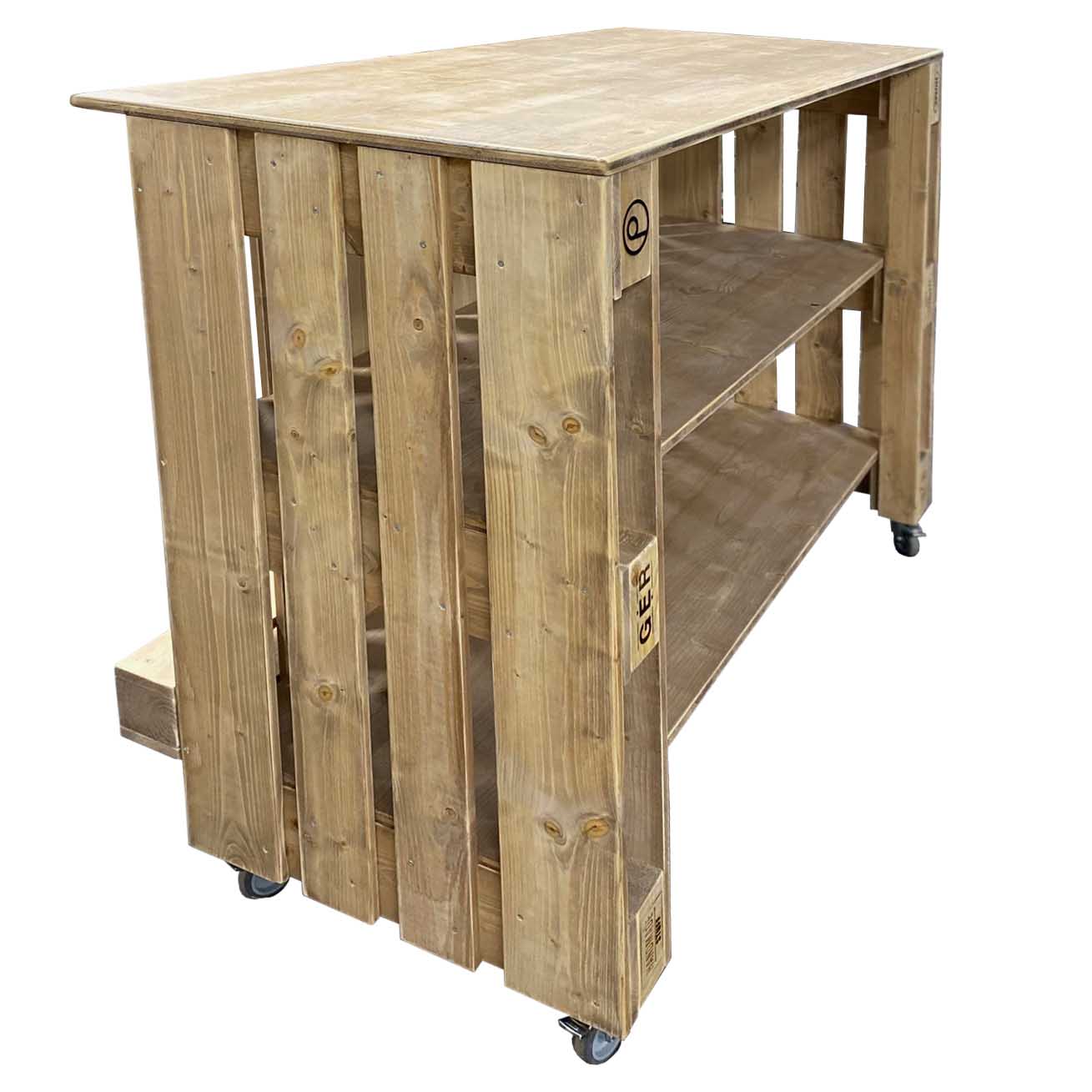 Bar-Tresen-Theke-aus Paletten-Palettenmöbel