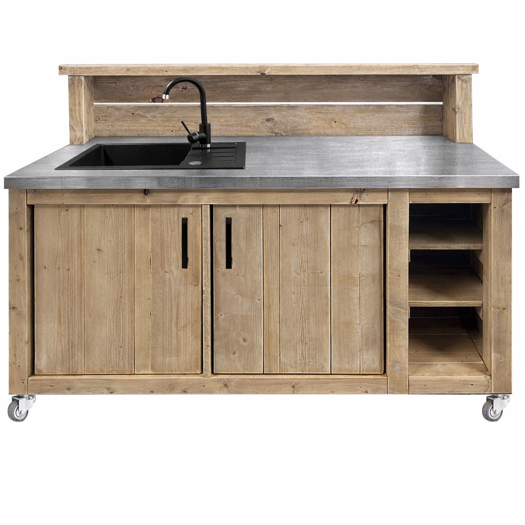 Bauholz Style: Grilltisch - Outdoorküche - Bar - Tresen - "PERTHONE-B18"