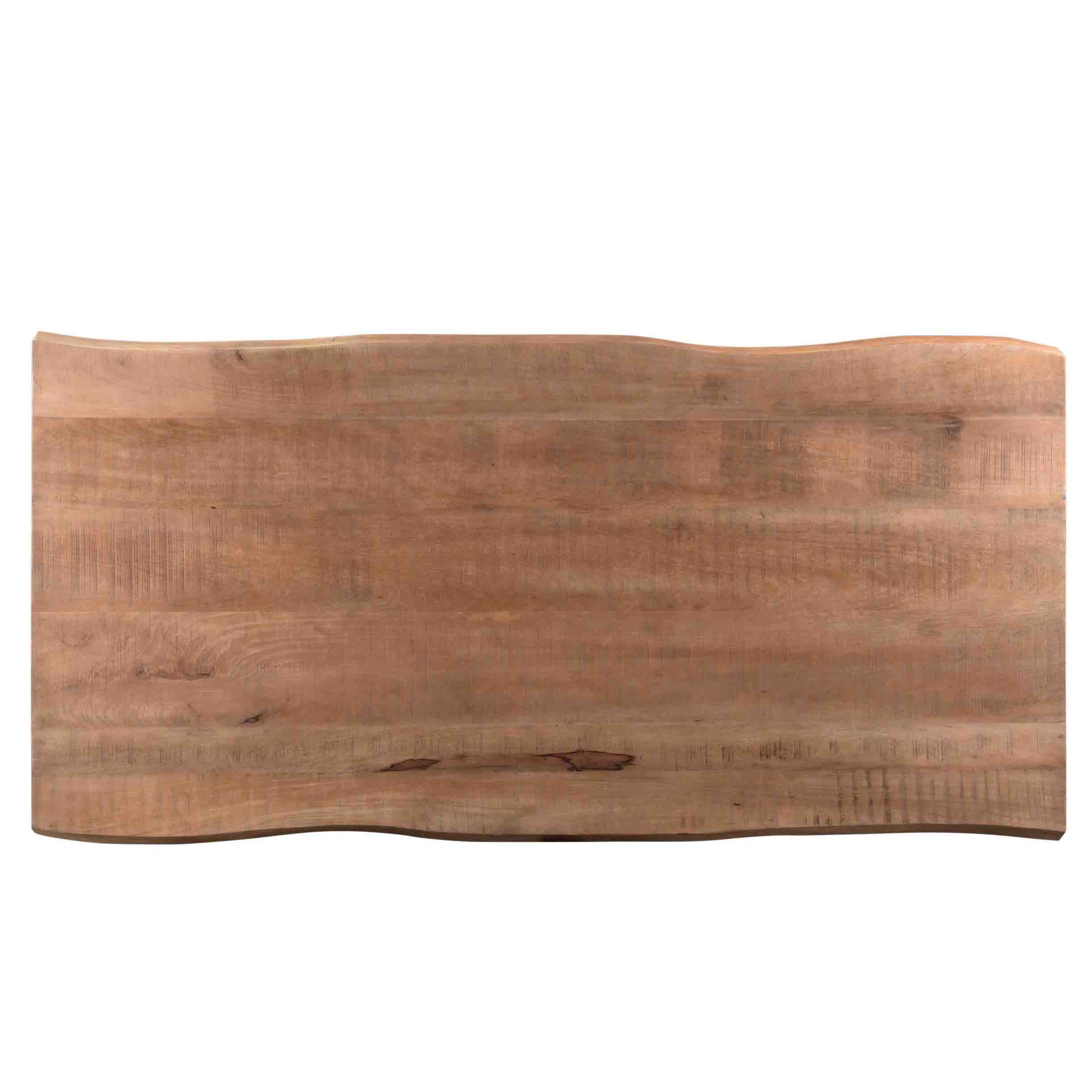 Esstisch Mango Holz mit Baumkante "SANTANA" 180 - 240 cm