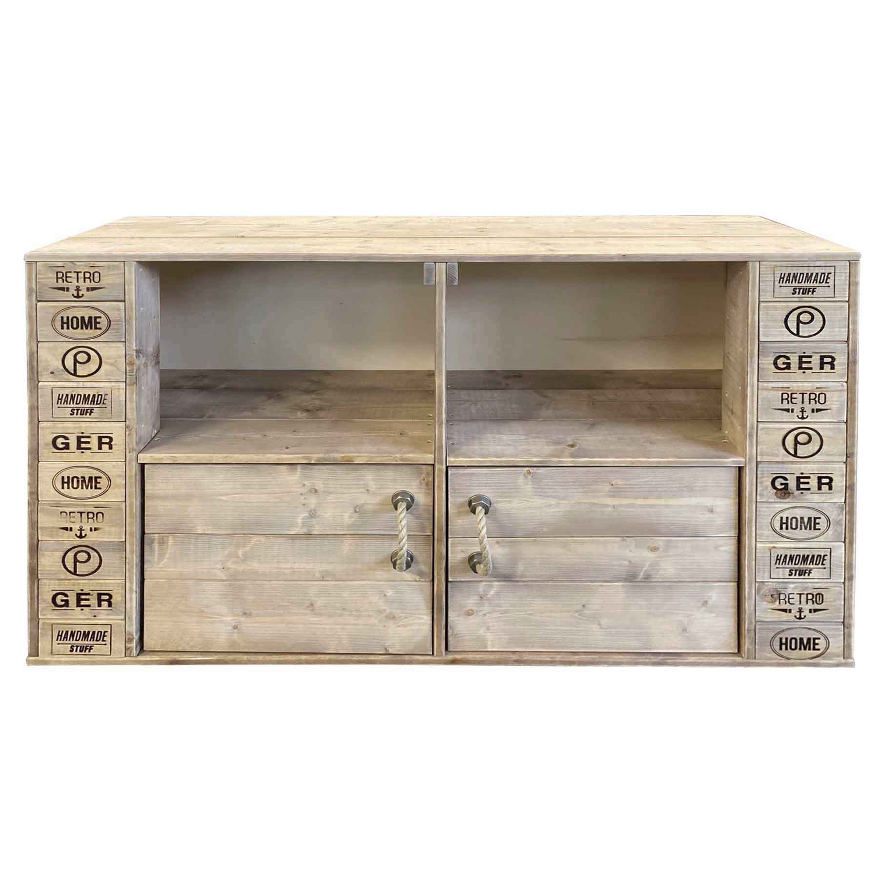 Palettenmöbel Kommode - Highboard "WAINAKU-S" Palettenmöbel Kommode - Highboard "WAINAKU-S"