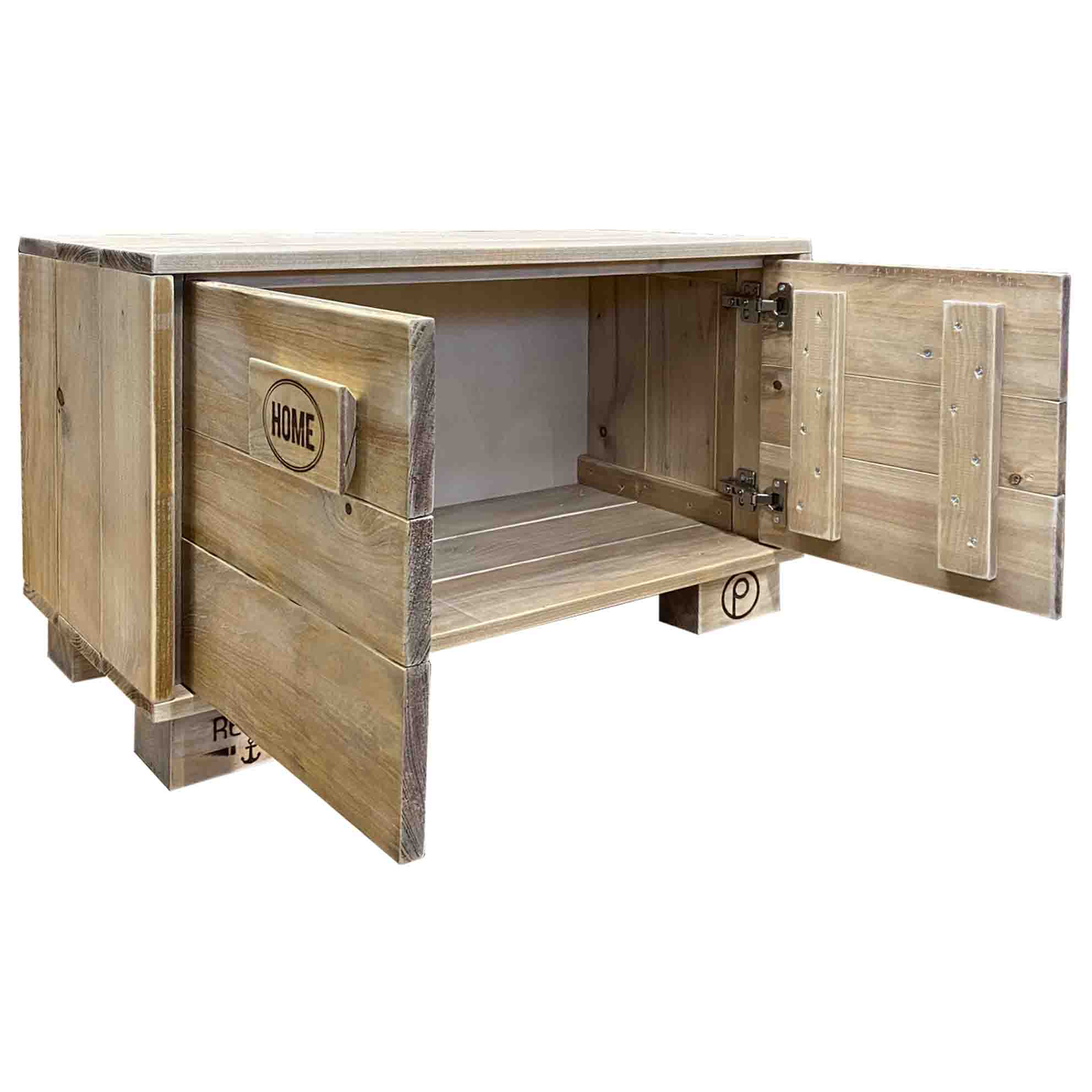 Palettenmöbel: kleine Kommode - Sideboard  "MALOMALO"