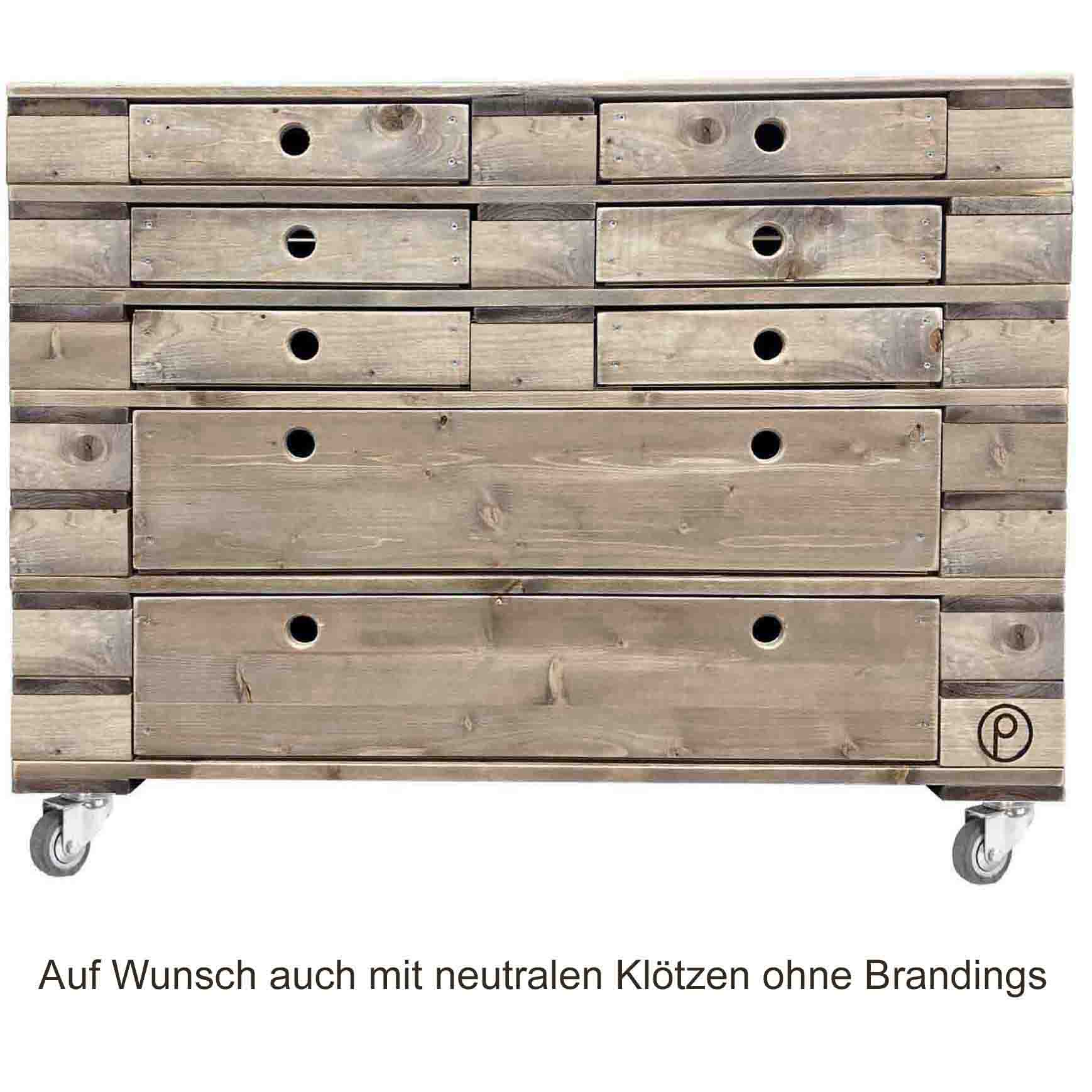 Palettenmöbel Kommode, Highboard, TV Board  "KAUMAKANI"