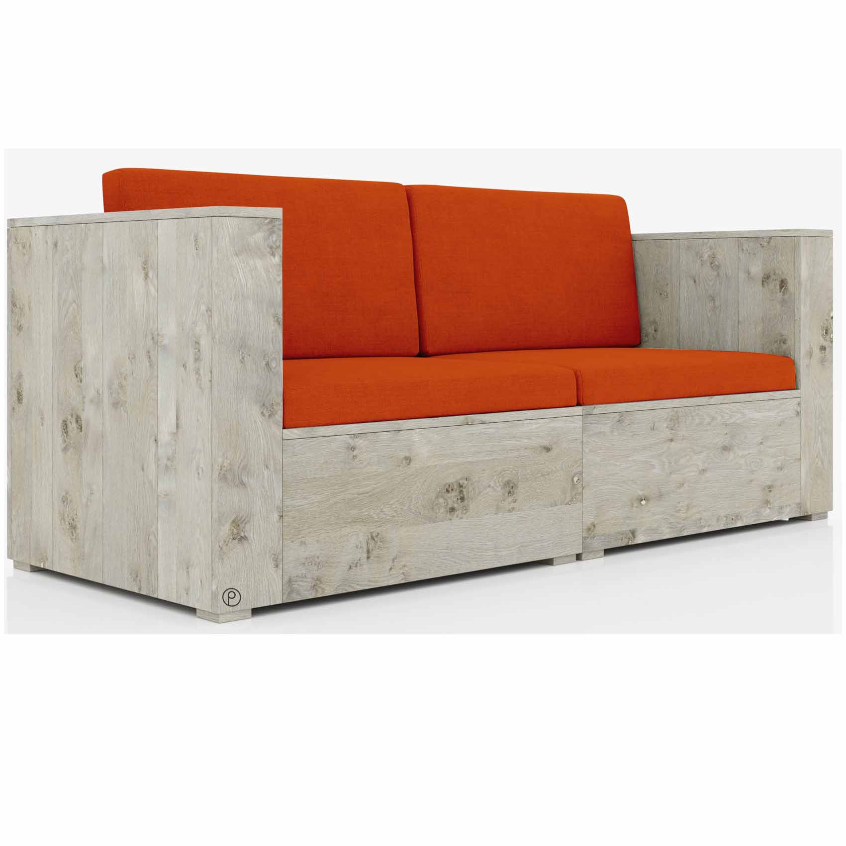 Bauholz - XL Lounge / Garten - Bank  "ESQUINZO" 